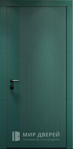 Дверь входная дизайнерская в для частного дома №28 внешняя - фото