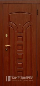 Дверь железная с МДФ накладкой №175 внешняя - фото