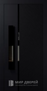 Дверь входная металлическая с электронным замком №11 внешняя - фото