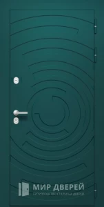 Входная дверь дизайнерская №36 внешняя - фото