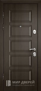Металлическая дверь коричневая №12 внутренняя - фото