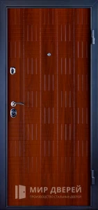 Входная металлическая дверь внутреннего открывания №26 внешняя - фото