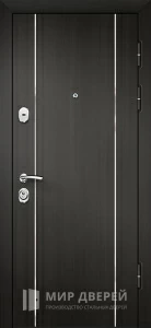 Металлическая дверь в квартиру на заказ №2 внешняя - фото