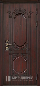 Дверь с виноритом для улицы №37 внешняя - фото