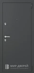 Входная ламинированная дверь с порошком №59 внешняя - фото