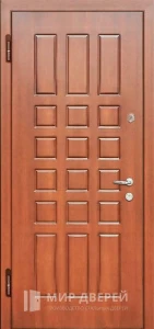 Дверь для дома входная утепленная №23 внутренняя - фото