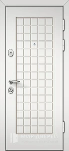 Входная дверь с антивандальным покрытием под заказ №25 внешняя - фото