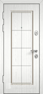 Металлическая антивандальная дверь в квартиру шпон №4 внутренняя - фото