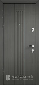 Стальная наружная дверь для загородного дома №10 внутренняя - фото