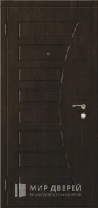 Стальная дверь в современном стиле в квартиру №4 внутренняя - фото