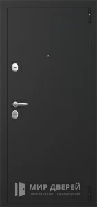 Заводская выходная дверь металл с девиаторами (фиксаторы) МДФ №4 внешняя - фото