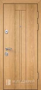 Дверь с терморазрывом с зеркалом №2 внешняя - фото