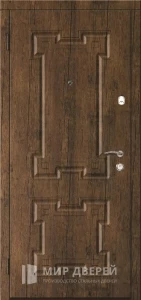 Входная дверь с МДФ в таунхаус №84 внутренняя - фото