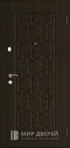 Железная дверь МДФ №335 внешняя - фото