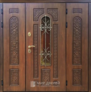 Входная дверь в дом парадная №384 внешняя - фото