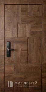 Входная дверь со смарт замком №41 внешняя - фото