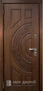 Нестандартная металлическая дверь на заказ №5 внутренняя - фото